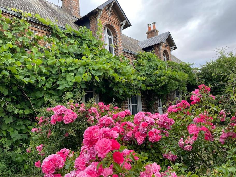 Villa Longere Typique Perche Fontaine-Raoul Esterno foto